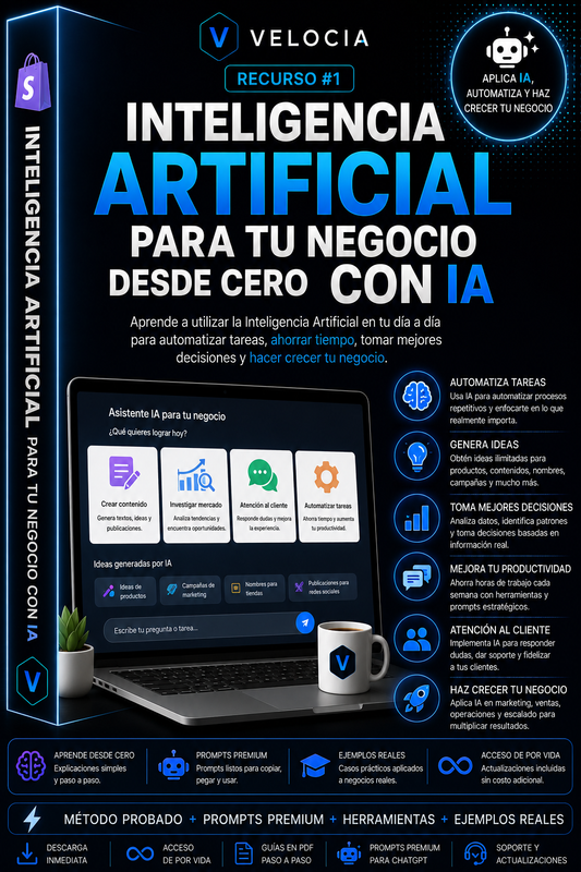 Inteligencia Artificial para tu negocio desde cero con IA